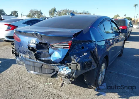 2019 Hyundai Elantra Sel from USA, damaged, VIN 5NPD84LF2KH447839